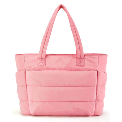 Large Capacity Women Tote Bag Lightweight Fluffy Travel - Smarsty