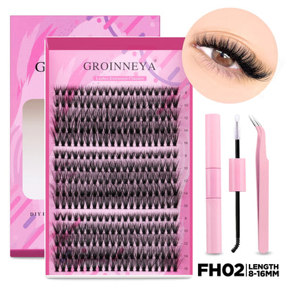 DIY Lash Extension Kit with Individual Lashes for Home Use - Smarsty