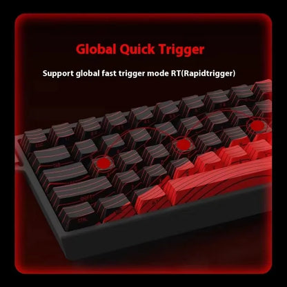 Mechanical Keyboard With Hot Swap And Adjustable Keystroke