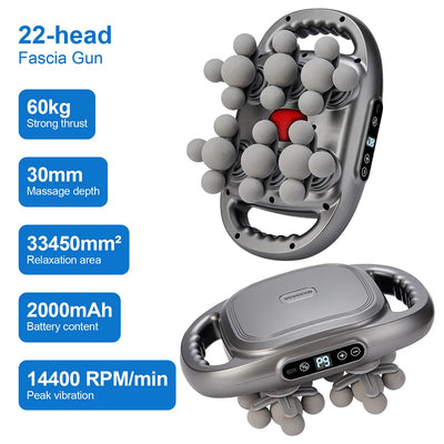 High-Frequency Vibration Body Massage Gun for Muscle Relief - Smarsty