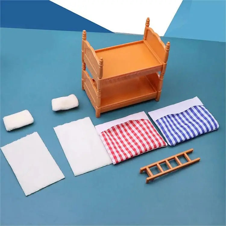 Original Toys Miniature Items Furniture Family Toys Dollhouse LivingRoom Bathroom Kitchen Set Pretend Creative Ideas Kids Toys by Smarsty