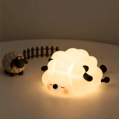 Cute Silicone Rabbit LED Night Light for Kids - Smarsty