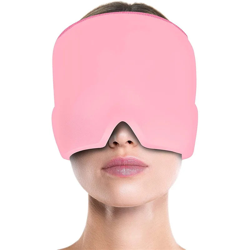 Gel Ice Headache Relief Hat for Migraine Support - Smarsty