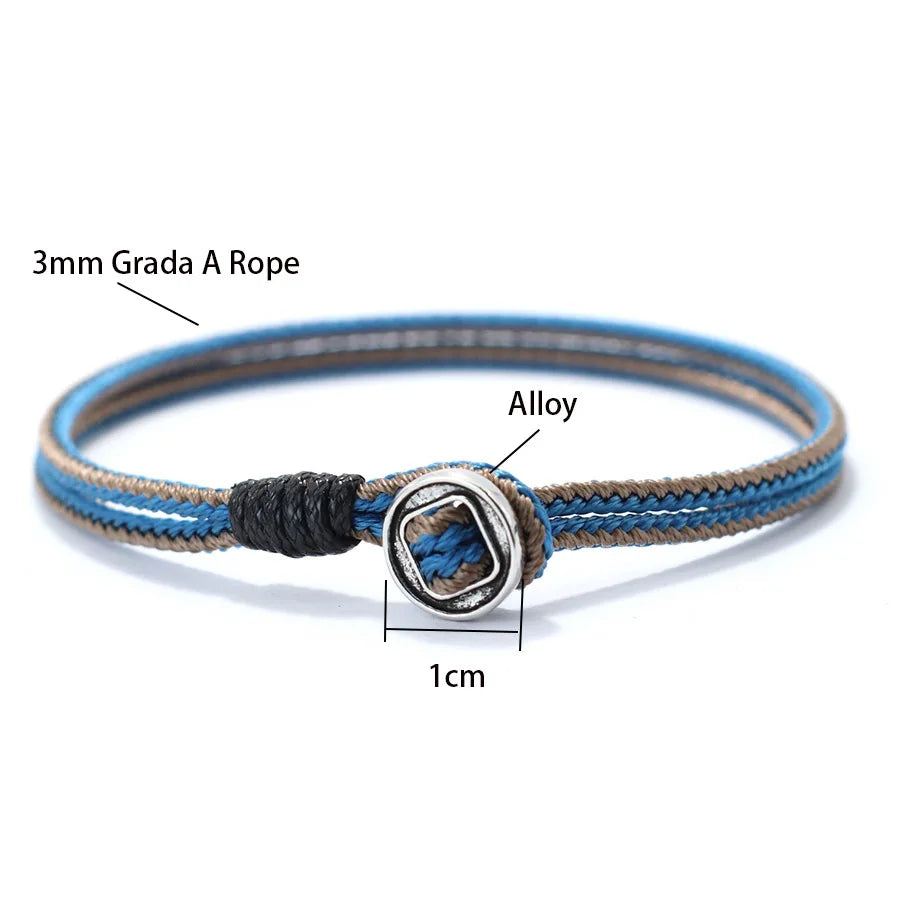 Grade A Weaven String Bracelet For Men Casual Outdoor Use - Smarsty