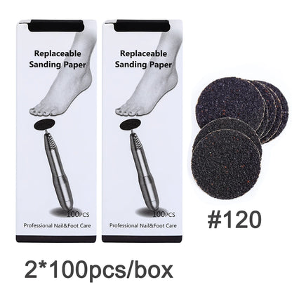Replaceable Sandpaper Pedicure Discs for Smooth Feet - Smarsty