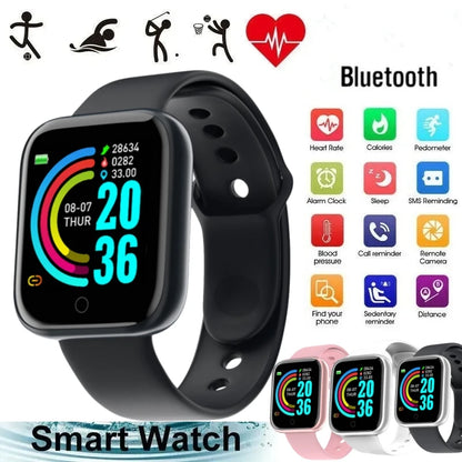 Smart Watch For Fitness Tracking and Music Control - Smarsty