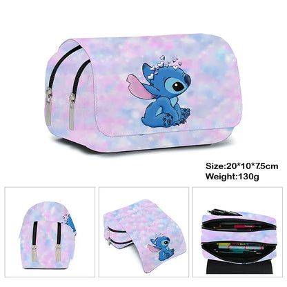 Flap Pen Bag For School Girls Pencil Case Kawaii Durable - Smarsty