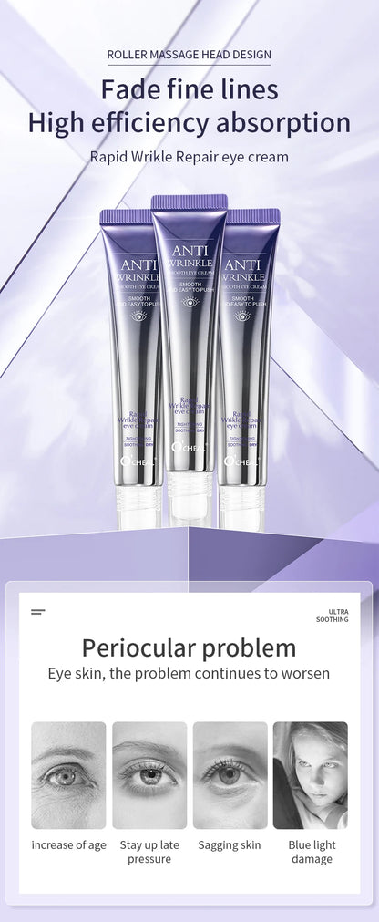 O'CHEAL Anti Aging Eye Cream Roller for Dark Circles - Smarsty