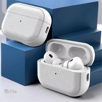 Leather Texture Case For Apple AirPods Pro Protection - Smarsty