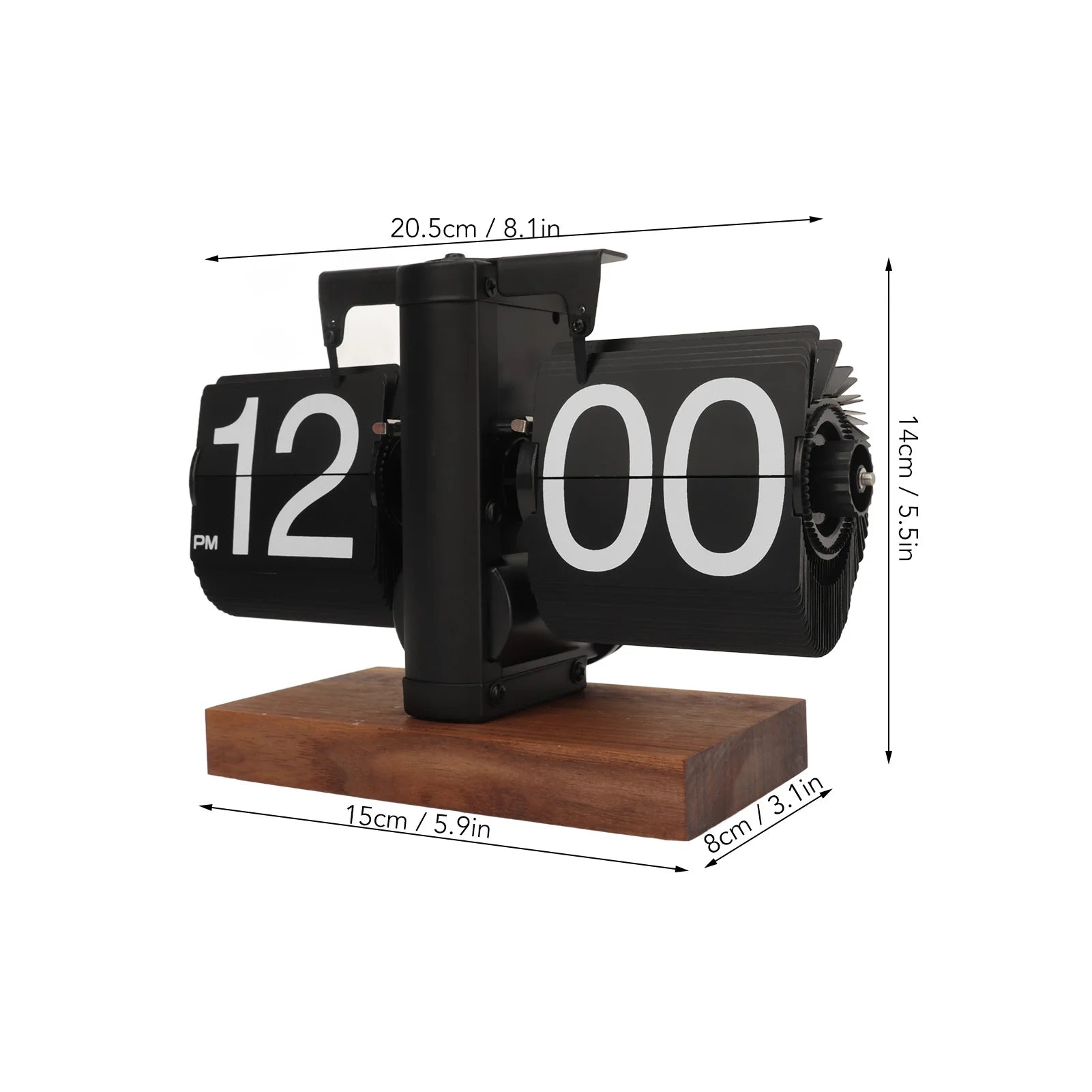Digital Flip Down Clock with Easy Time Adjustment - Smarsty