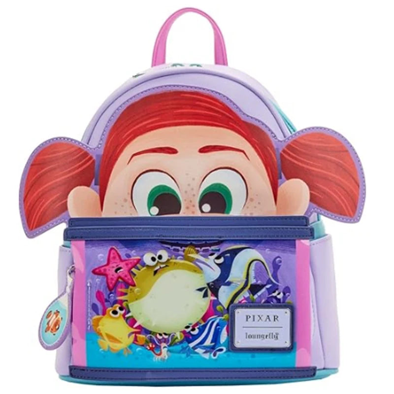 Charming Kids PU Backpack Cute Character Travel Bag - Smarsty