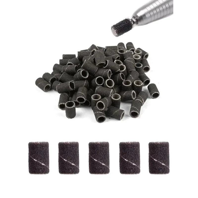 Professional Electric Nail Drill Set with 100 Granular Sand Strips - Smarsty