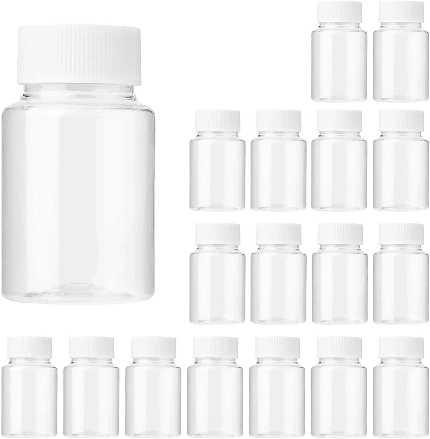 Refillable Plastic Bottles Set for Convenient Storage - Smarsty