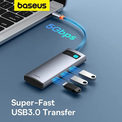 USB C Hub 4K60Hz HDMI PD 100W Multiport Card Reader - Smarsty
