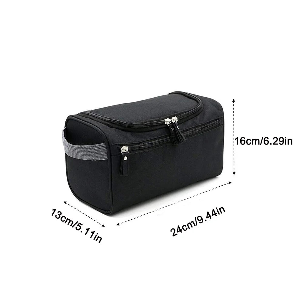 Travel Toiletry Bag With Hook Nylon Organizer For Men - Smarsty