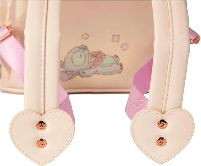 Cherry Blossom Heart Mini Backpack for Cosplay Fun - Smarsty