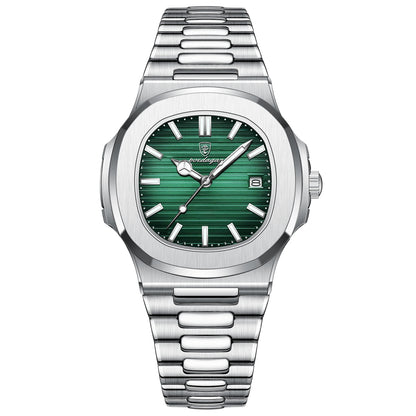 Luxury Waterproof Quartz Men Watch with Luminous Dial - Smarsty