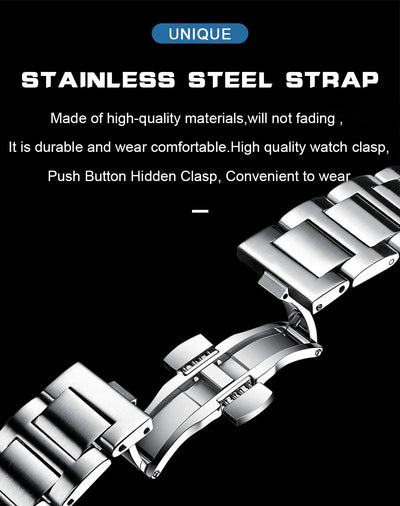 Luxury Waterproof Quartz Men Watch with Luminous Dial - Smarsty
