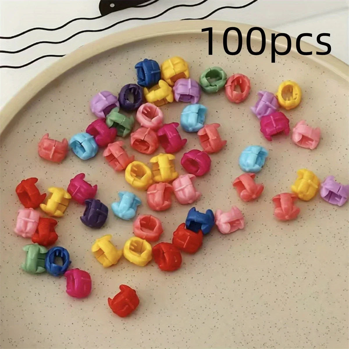 Colorful Hair Clips Set for Stylish Hair Braiding - Smarsty