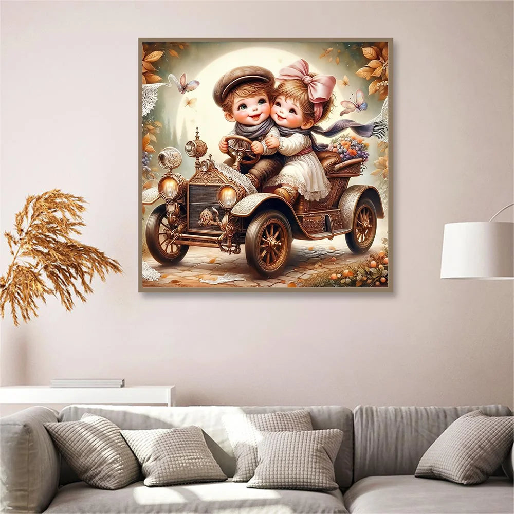 HUACAN 5D Diamond Painting Kit for Kids and Adults - Smarsty
