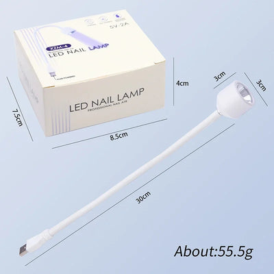 Foldable UV LED Nail Dryer Quick Dry Curing Lamp - Smarsty