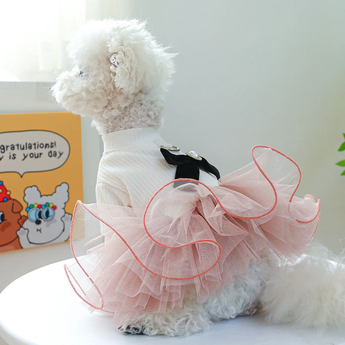 Spring Summer Tutu Dress for Dogs and Cats - Smarsty
