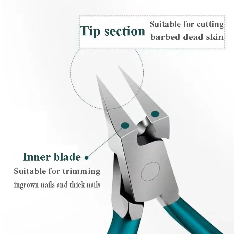 Stainless Steel Toe Nail Clippers for Ingrown Nails - Smarsty
