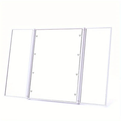 Portable LED Makeup Mirror with Adjustable Stand - Smarsty