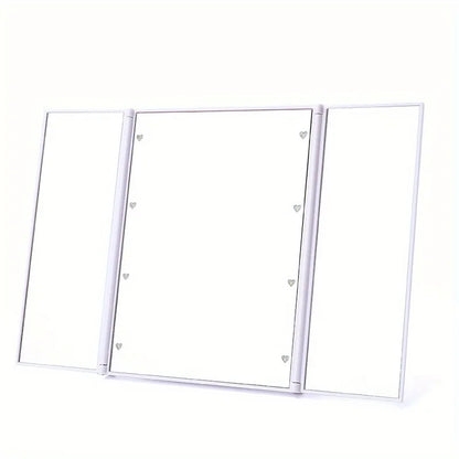 Portable LED Makeup Mirror with Adjustable Stand - Smarsty