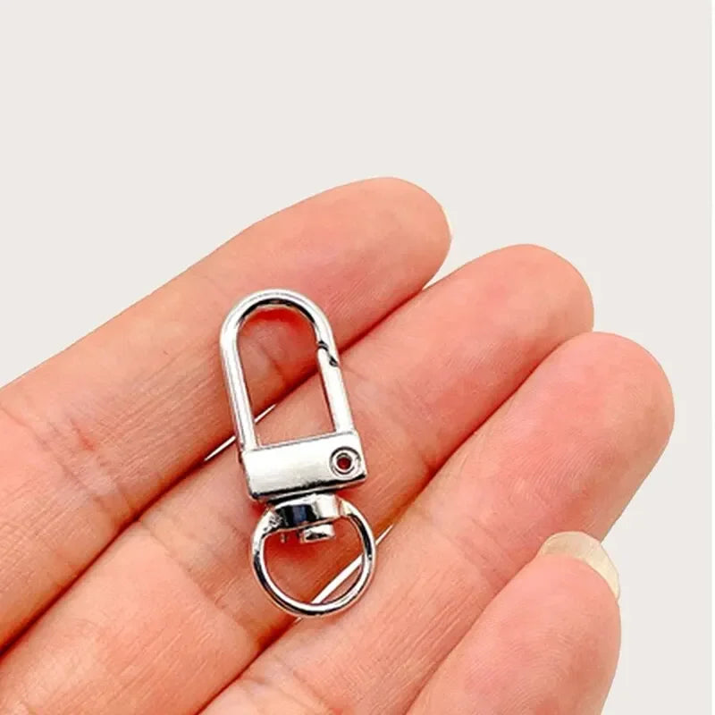 8pcs/lot Metal Universal Buckle Bag Buckle Multi Color Optional Key Buckle Alloy Buckle Lobster Buckle Bag Accessories