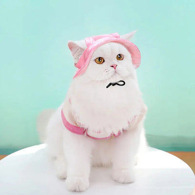 Adjustable Breathable Cat Sunhat for Summer Outdoor Fun - Smarsty