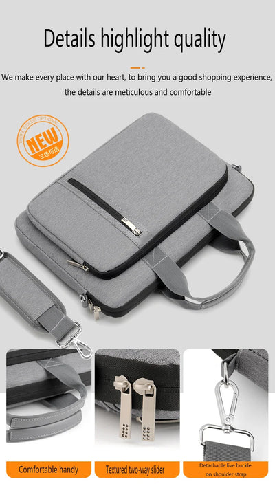 Waterproof Laptop Sleeve Case For 13 To 17 Inch Durable - Smarsty