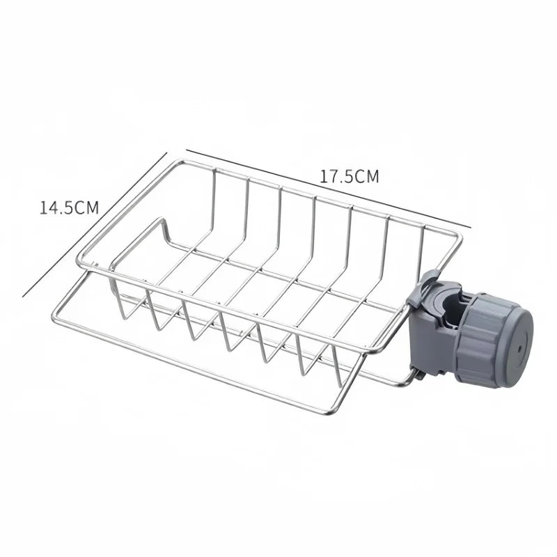 Faucet Hanging Type Drainage Rack For Kitchen Sink Bathroom Sink Holder Storage Rack Shelf Organizer Kitchen Accessories by Smarsty