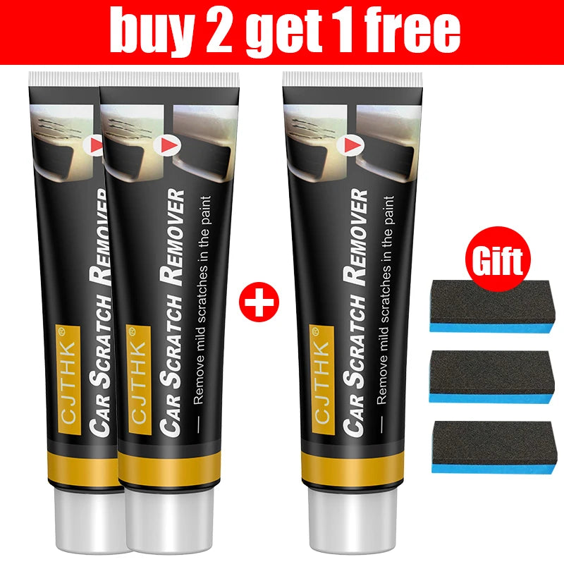 Car Scratch Remover Paint Care Tools Auto Swirl Remover Scratches Repair Polishing Auto Body Grinding Compound Anti Scratch Wax - Smarsty
