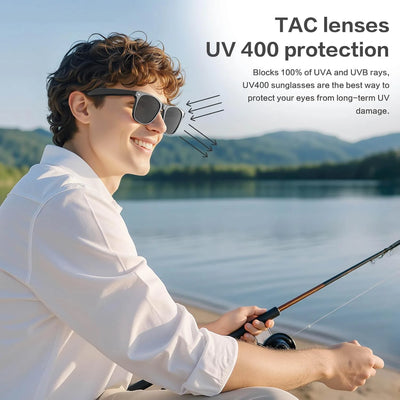 New 800W Camera AI Glasses Men Color-Changing Smart Translation Glasses Photo Video Recording Waterproof Call Smart Sunglasses - Smarsty