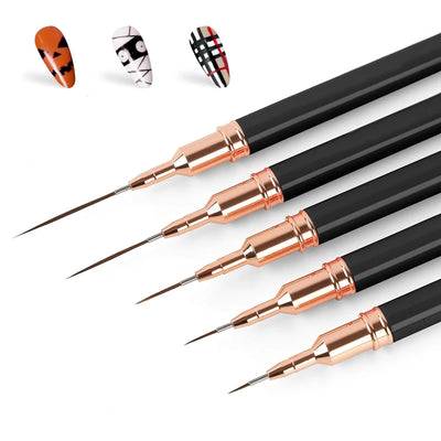 Professional Nail Art Liner Brushes Set for Precision Detailing - Smarsty