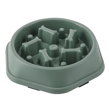 Slow Feeder Dog Bowl for Healthy Eating - Smarsty