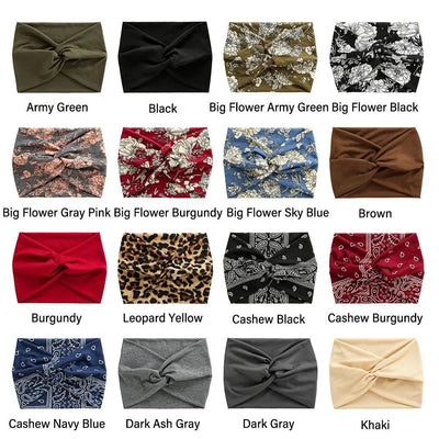 Extra Large Thick Wide Headband Turban Comfortable Fit - Smarsty