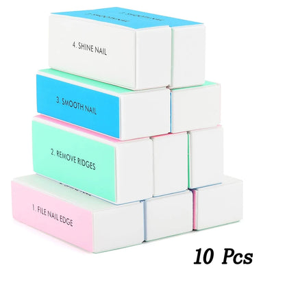 LULAA Professional 4 Way Nail Buffer Block Set - Smarsty