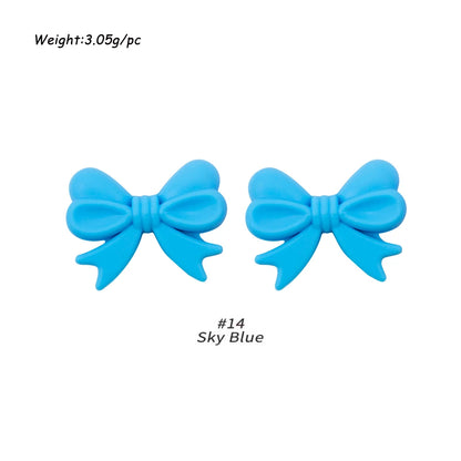 10pcs Silicone Bowknot Beads for DIY Jewelry Making - Smarsty