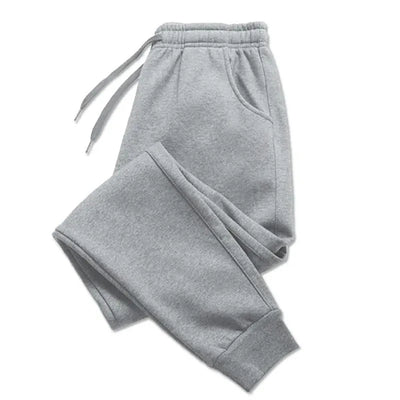 PUAIA Print Men's Pants Autumn/Winter New Sport Jogging Trousers Fitness Loose Fit Clothing Solid Color Outfit Streetwear Pants - Smarsty