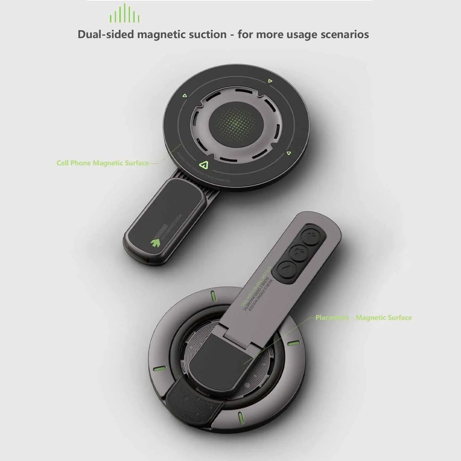 MagSafe Phone Grip Two Sided Magnetic Stand For IPhone - Smarsty