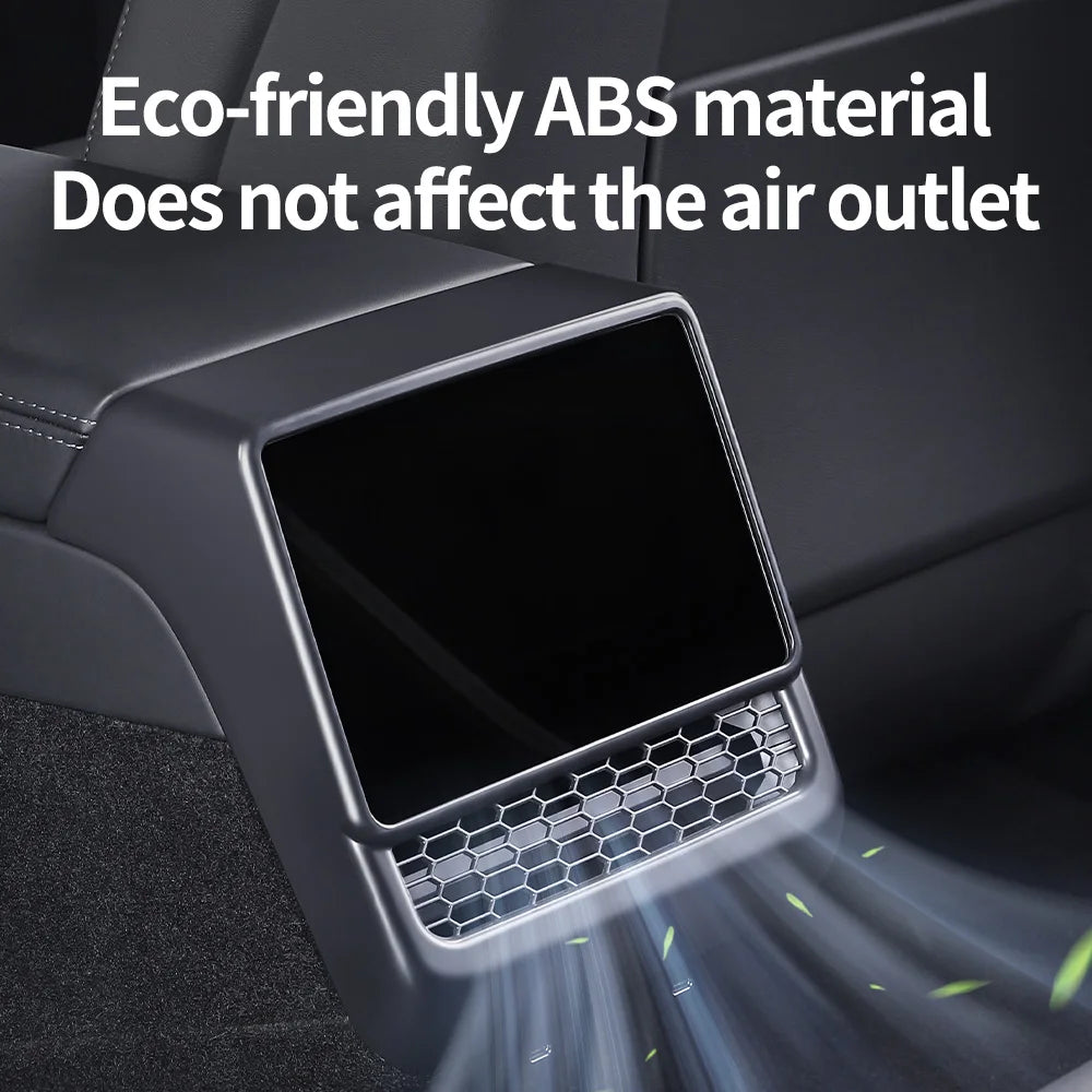 Rear Center Console Air Vent Cover Dust Shield for EV - Smarsty