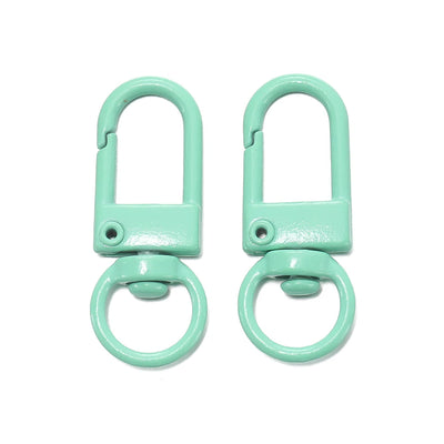 Colorful Alloy Snap Lobster Clasp Keychain Hooks Set - Smarsty