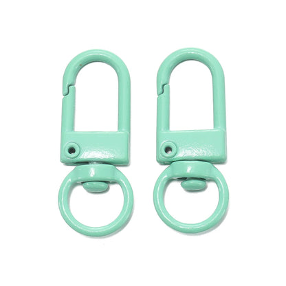 Colorful Alloy Snap Lobster Clasp Keychain Hooks Set - Smarsty