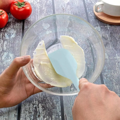 Heat Resistant Silicone Spatula Set for Baking - Smarsty
