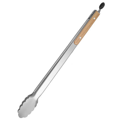 Leeseph Heavy Duty Stainless Steel Kitchen Tongs - Smarsty