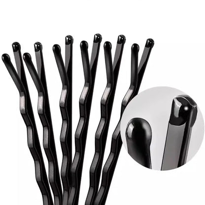 Black Bobby Pins Set for Effortless Hair Styling - Smarsty