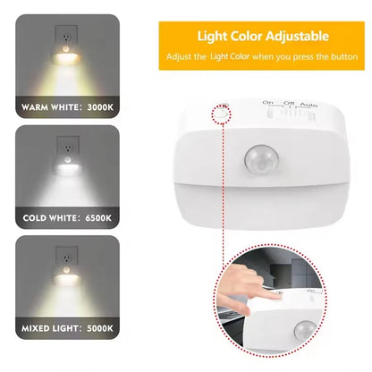 Smart LED Night Light with Motion Sensor for Home Use - Smarsty