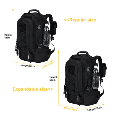 60L Military Tactical Backpack Army Molle Assault Rucksack Outdoor Travel Hiking Rucksacks Camping Hunting mochila hombre